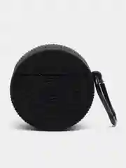 Черный чехол для беспроводных наушников Apple AirPods 1 / 2 / 3 / Pro (Аирпод)