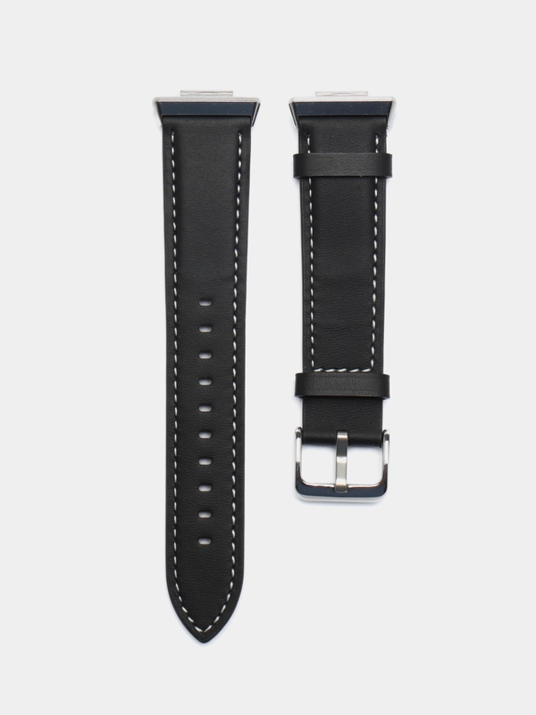 Кожаный ремешок для смарт часов 20мм экокожа с адаптером для Huawei Watch Fit 2, браслет