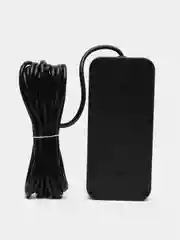 Черный сетевой фильтр 7 метров с 6 розетками 4 USB +1 Type-C 2500 Вт