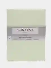 Зеленый простынь на резинке Mona Liza Сатин 180*200*25 Зеленая Голубая Розовая