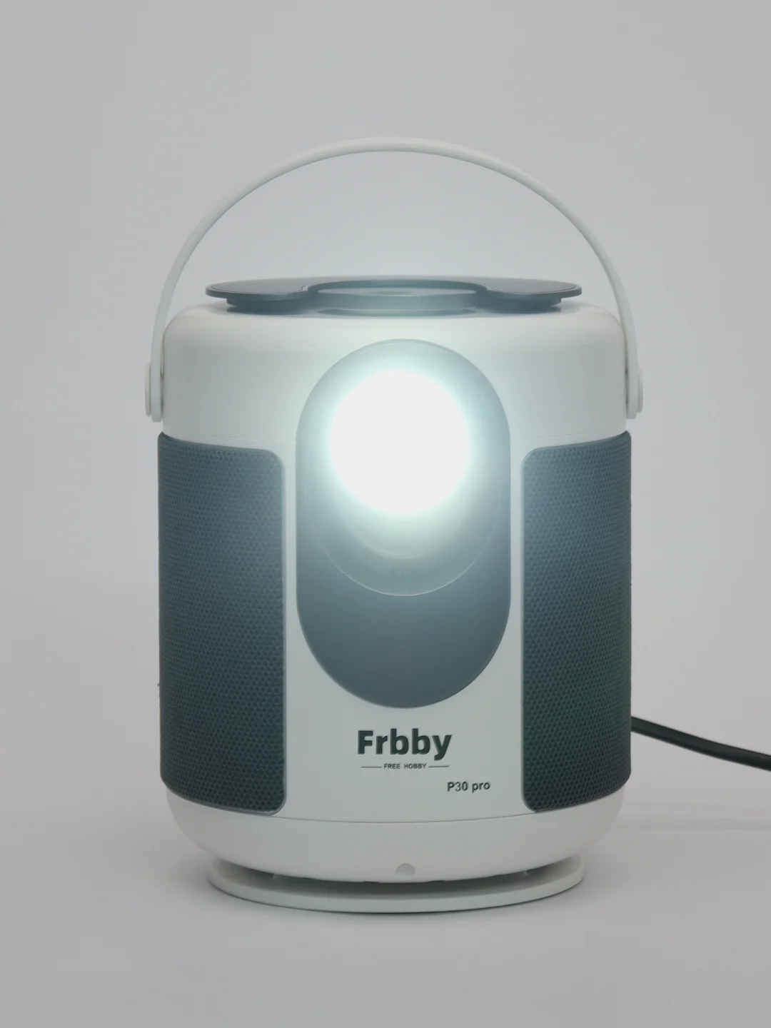 Белый домашний проектор для фильмов Frbby P30 PRO с HDMI, Wi-Fi, Bluetooth, Android