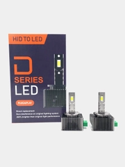 Светодиодные LED лампы вместо штатного ксенона,5500к, комлект 2шт