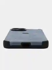 Синий чехол на айфон 11, 14, 14 Pro, 14 Pro Max, 15, с усиленной защитой углов