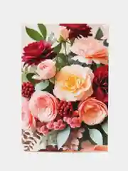 Бордовый открытка - мини, Набор 5 шт. 10 шт. День рождения С новым годом, Поздравляю бирка на цветы