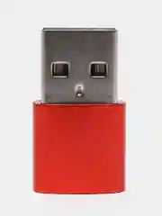 Красный переходник Type-C на USB 3.0, адаптер для смартфона, планшета, для мобильных устройств