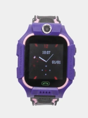 Детские умные часы с GPS, кнопкой SOS, камерой,фонариком и сим-картой