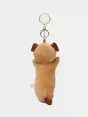 Коричневый брелок мягкая игрушка Котокуб, кот Акула, Куроми, Стич и другие