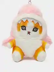 Кремовый брелок мягкая игрушка Котокуб, кот Акула, Куроми, Стич и другие