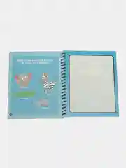 Зелёный хаки книжка водная многоразовая раскраска с маркером