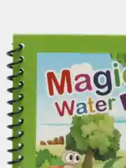 Зелёный хаки книжка водная многоразовая раскраска с маркером