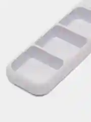 Бежевый таблетница на день