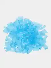 Голубой бисер стеклярус чешский Preciosa, 6 мм