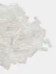 Разноцветный бисер стеклярус чешский Preciosa, 6 мм