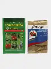 Набор удобрений: Хорус и средство от болезней растений Триходерма вериде