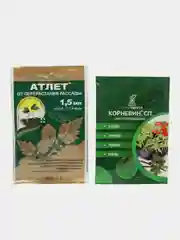 Набор удобрений: Корневин, Регулятор роста растений "Атлет"