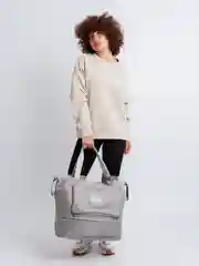 Серый сумка дорожная