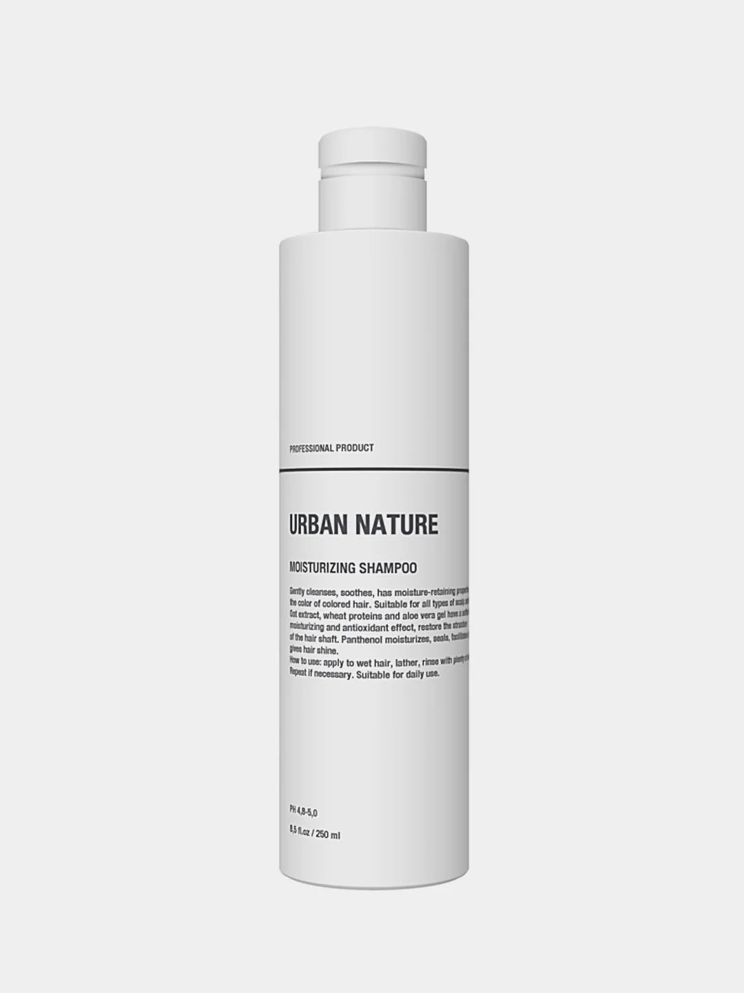 Urban Nature Шампунь увлажняющий с экстрактом овса