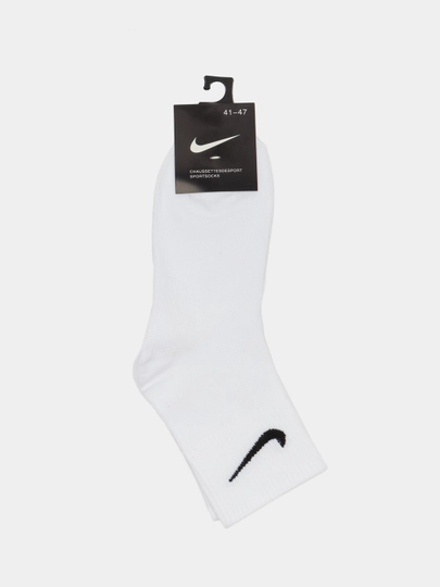 Носки средней длины с логотипом Nike белого цвета 1 пара,2 пары,3 пары,5 пар,унисекс