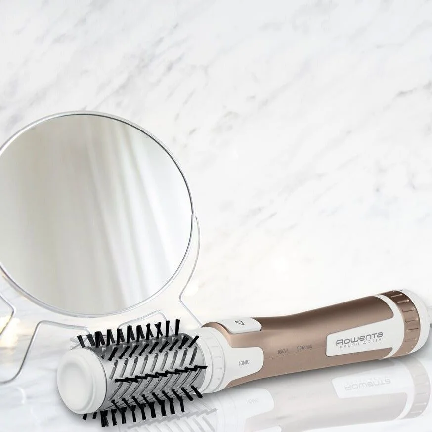 Вращающаяся фен щетка для волос Rowenta Brush Activ Compact CF9520F0