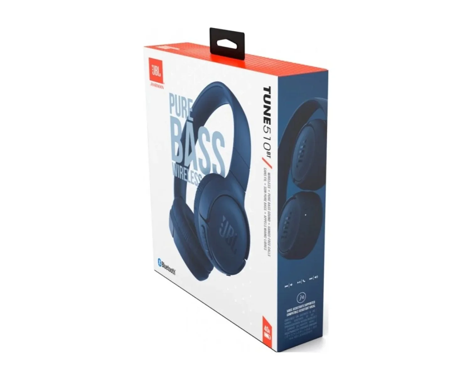 Беспроводные наушники JBL Tune 510BT blue