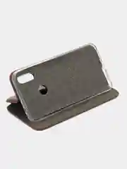 Бордовый чехол книжка с карточкой для Xiaomi redmi 7