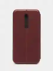 Бордовый чехол книжка с карточкой для Xiaomi redmi K20