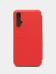 Красный чехол книжка с карточкой для Honor 20