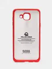 Красный силиконовый чехол для Samsung Galaxy J7 Max бампер Hana Molan Cano для смартфона