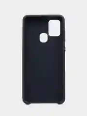Синий меланж чехол Soft-touch для Samsung A21S