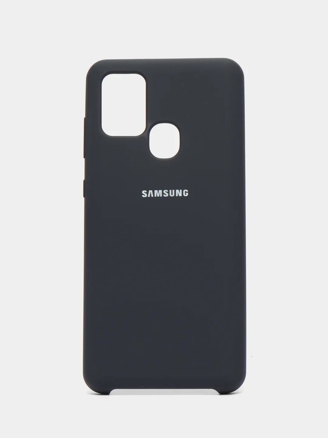 Синий меланж чехол Soft-touch для Samsung A21S
