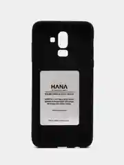 Синий силиконовый чехол для Samsung Galaxy J8 2018, SM-J810 бампер Hana Molan Cano для смартфона