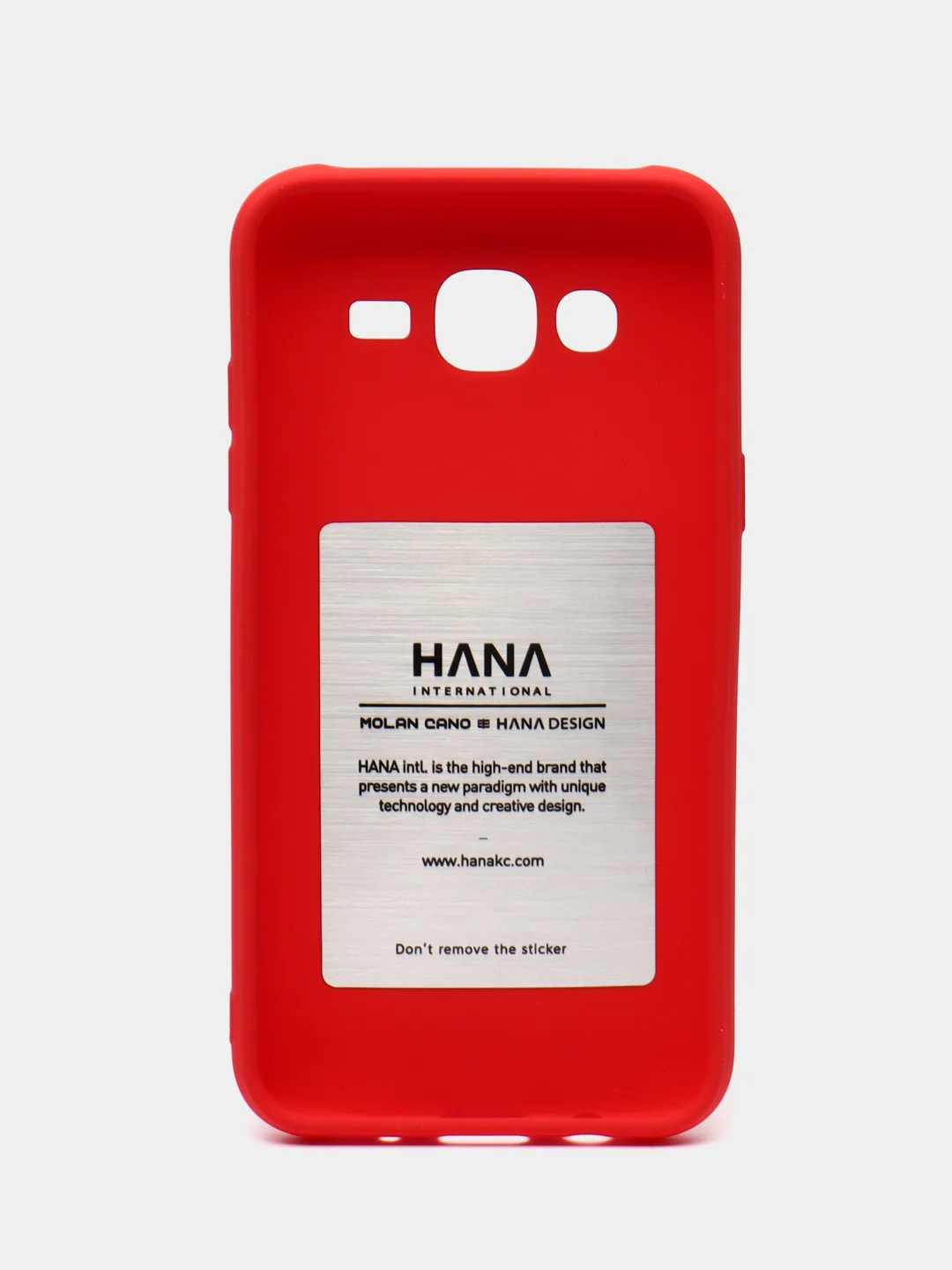Красный силиконовый чехол для Samsung Galaxy J5, SM-J500 бампер Hana Molan Cano для смартфона