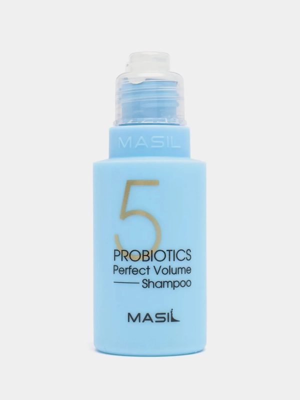 Masil шампунь для объема волос с пробиотиками 5 probiotics perfect volume shampoo, 50 мл