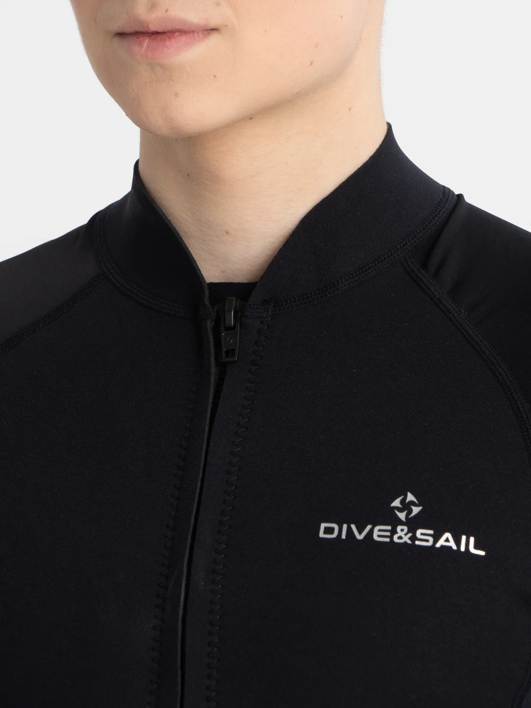 Тёмно-бирюзовый гидрокостюм DIVE&SAIL, цельный гидрокостюм 1,5мм