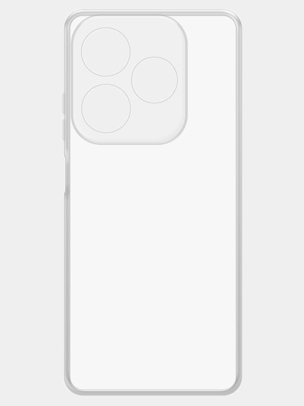 Чехол-накладка Krutoff Clear Case для INFINIX Smart 8/8 Plus/8 Pro