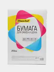 Бумага писчая офисная белая для печати принтера, 60 г/м2, 100л/250л SILWERHOF