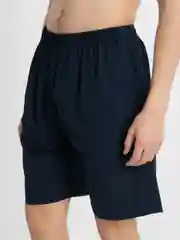 Темно-синий trendd / Шорты базовые Unisex с карманами и эластичной талией