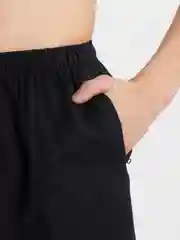 Черный trendd / Шорты базовые Unisex с карманами и эластичной талией