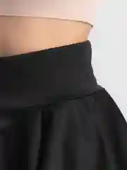 Черный юбка шорты спортивные женские