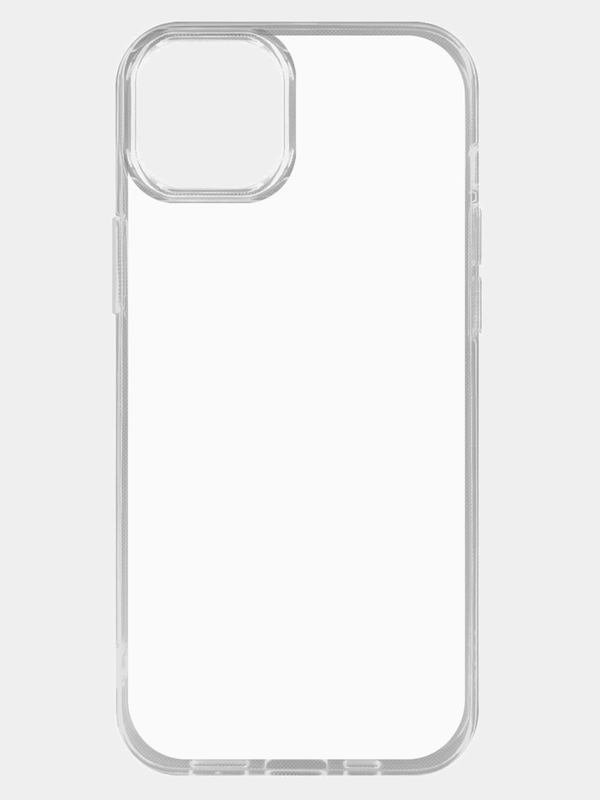 Чехол-накладка Krutoff Clear Case для iPhone 15 Plus