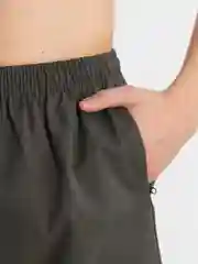 Зелёный хаки trendd / Шорты базовые Unisex с карманами и эластичной талией