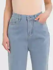 Светло-синий джинсы Bershka