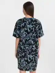 Кремовый платье-футболка Oversize, короткая туника, большие размеры 42-60