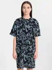 Ледяной платье-футболка Oversize, короткая туника, большие размеры 42-60