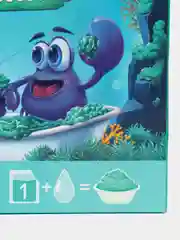 Бирюзовый желе для ванны, детская косметика джелли Baffy для игры, аквагель и соль для ванн