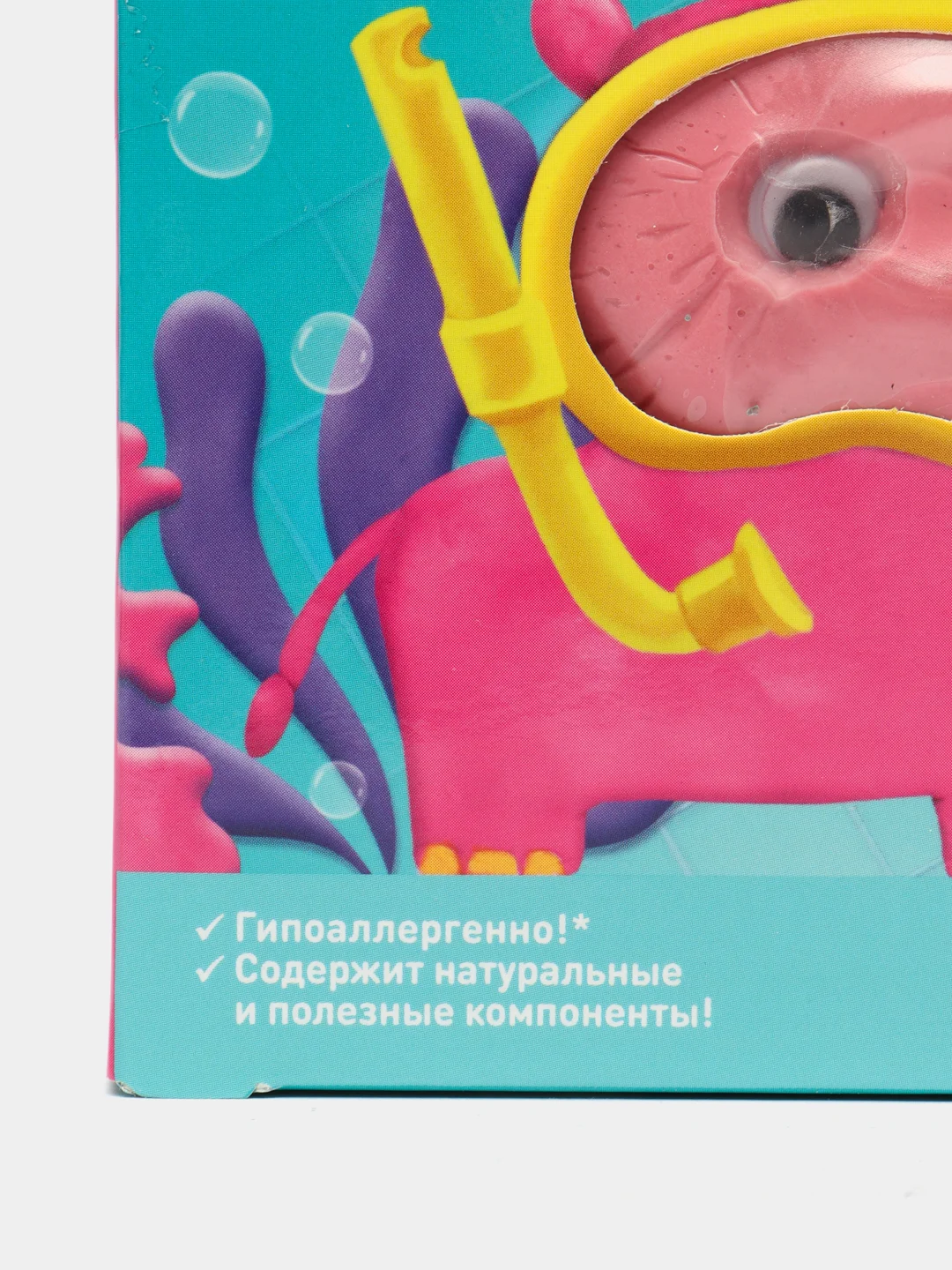 Розовый мыло пластичное, детское, Baffy "Мыльный пластилин", розовый