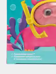 Розовый мыло пластичное, детское, Baffy "Мыльный пластилин", розовый