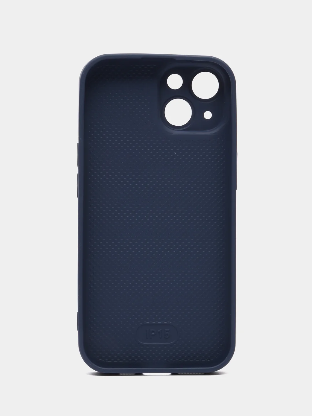 Небесно-голубой чехол для iPhone 15, 15 Pro, 15 Pro Max, со стеклянной панелью и защитой камеры