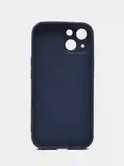 Небесно-голубой чехол для iPhone 15, 15 Pro, 15 Pro Max, со стеклянной панелью и защитой камеры