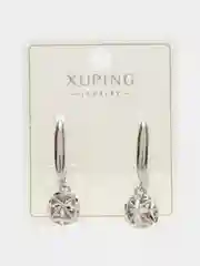 Золотой серьги Xuping гипоаллергенный медицинский сплав
